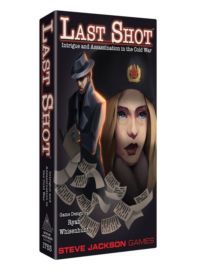 Steve Jackson Games Last Shot - Intrigue and Assassination in The Cold War | Fast Paced Card Game | 3 to 6 Players,3 to 6 Players, Ages 14+ - Image 1
